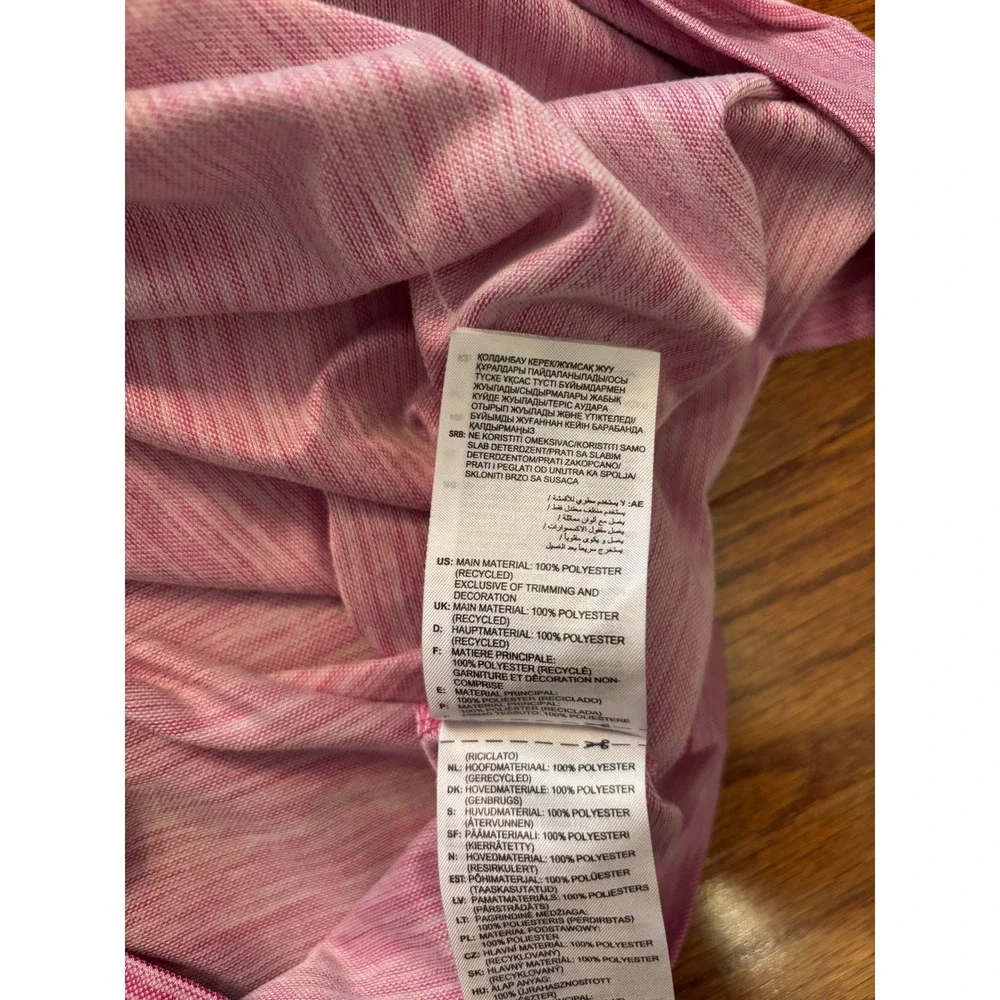 Adidas Pink‎ Short Sleeved Polo Size 2XL